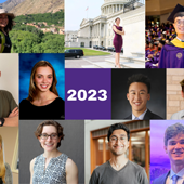 collage of 2023 grad photos